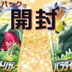 １にち１パック開封～１９８日目～ポケカ【パラダイムトリガー】新しく１箱ゲットしたので開封します(^^)