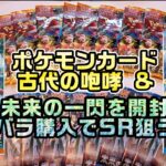 【ポケカ】古代の咆哮と未来の一閃を合計24パック開封して…初のSARを渇望！POKÉMON TRADING CARD