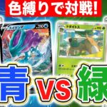 【おもしろルール】「色縛りポケカ」が楽しい！色ちがいも含んだ色統一デッキで対戦！【ポケモンカード/シャイニートレジャーex】