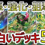 【ポケカデッキ】面白いデッキ5選を解説【ポケカ対戦】【変幻の仮面最新環境】