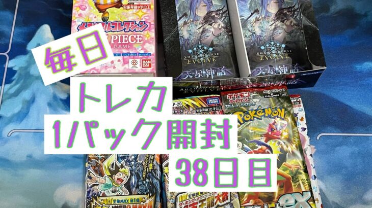 【毎日開封】毎日トレカ1パック開封〜38日目〜ワンピースカードゲーム　メモリアルコレクション