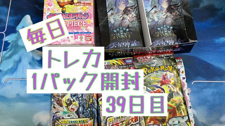 【毎日開封】毎日トレカ1パック開封〜39日目〜シャドウバースエボルヴ　天星神話