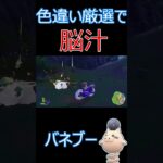 ショート動画でも脳汁！色違い厳選「バネブー編」  #ポケモンゲーム #ポケモンsv #ポケモン #色違いポケモン #バネブー #バネブー色違い　#pokemon #shinypokemon